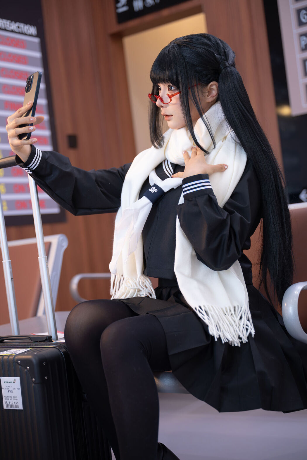 Coser@蠢沫沫 chunmomo &#8211; 黄推博主的秘密 A Part01 (51P)