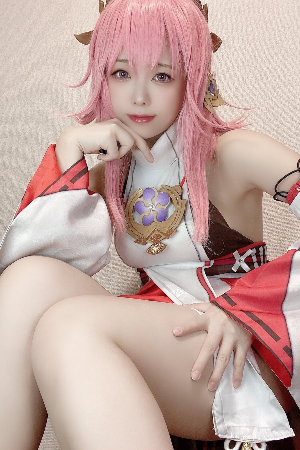 Coser@Rizuna – 八重神子 (91P) Cover Photo