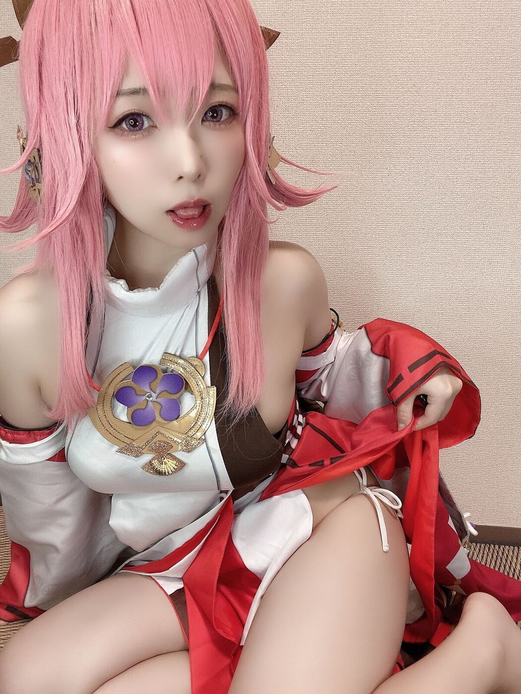 Coser@Rizuna &#8211; 八重神子 (91P)