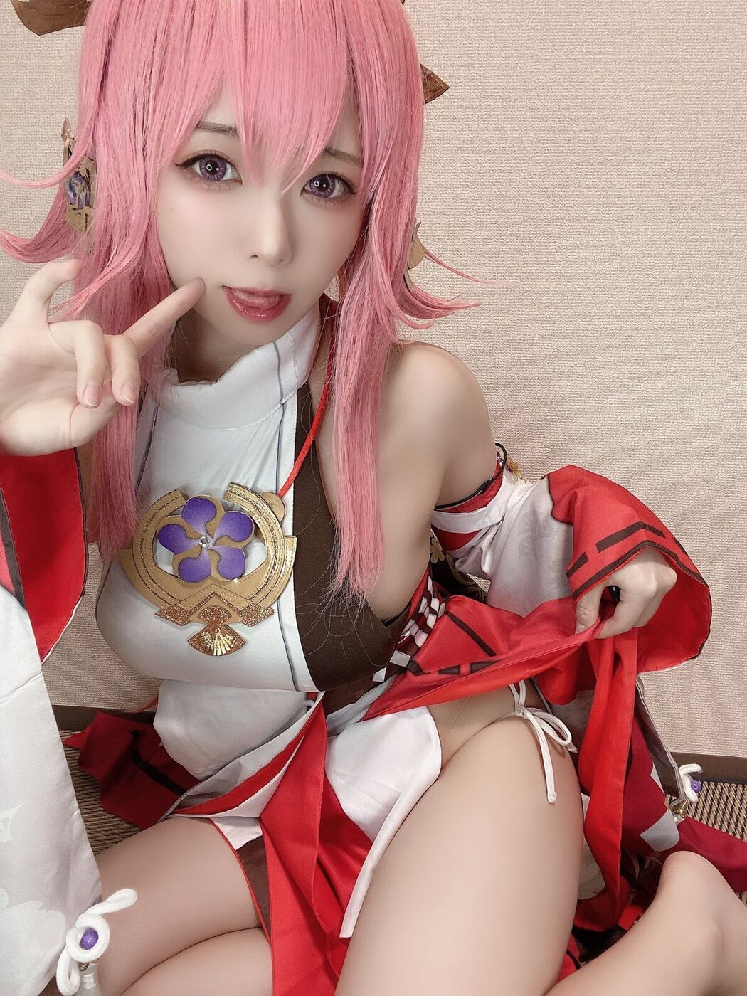 Coser@Rizuna &#8211; 八重神子 (91P)