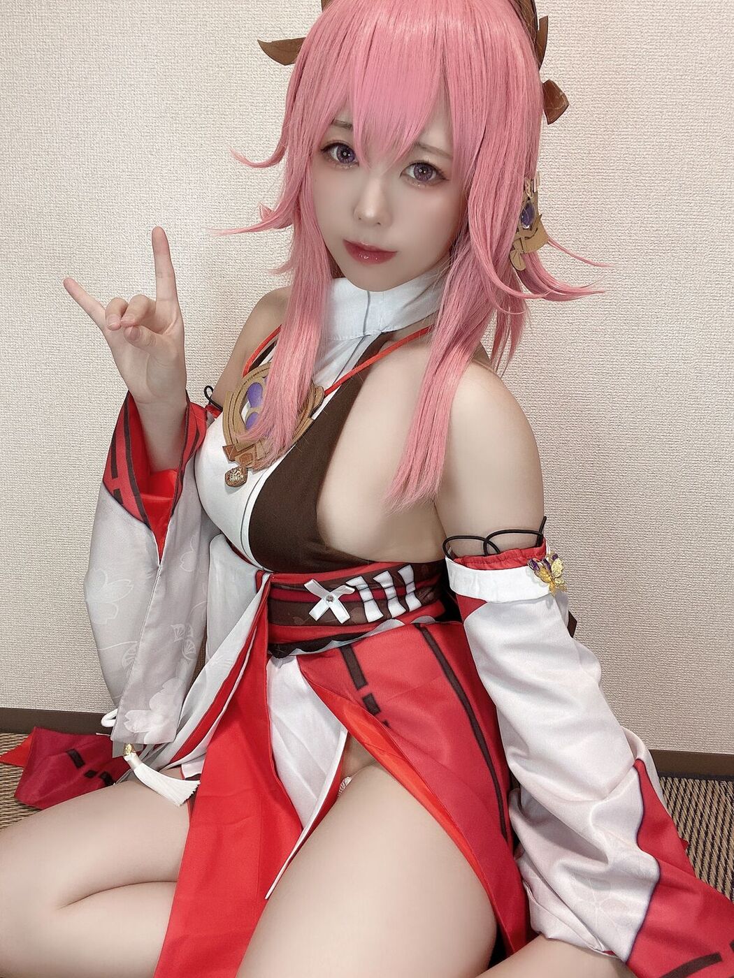 Coser@Rizuna &#8211; 八重神子 (91P)