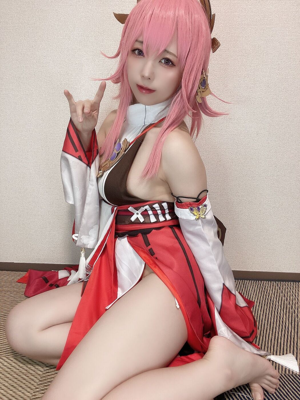 Coser@Rizuna &#8211; 八重神子 (91P)
