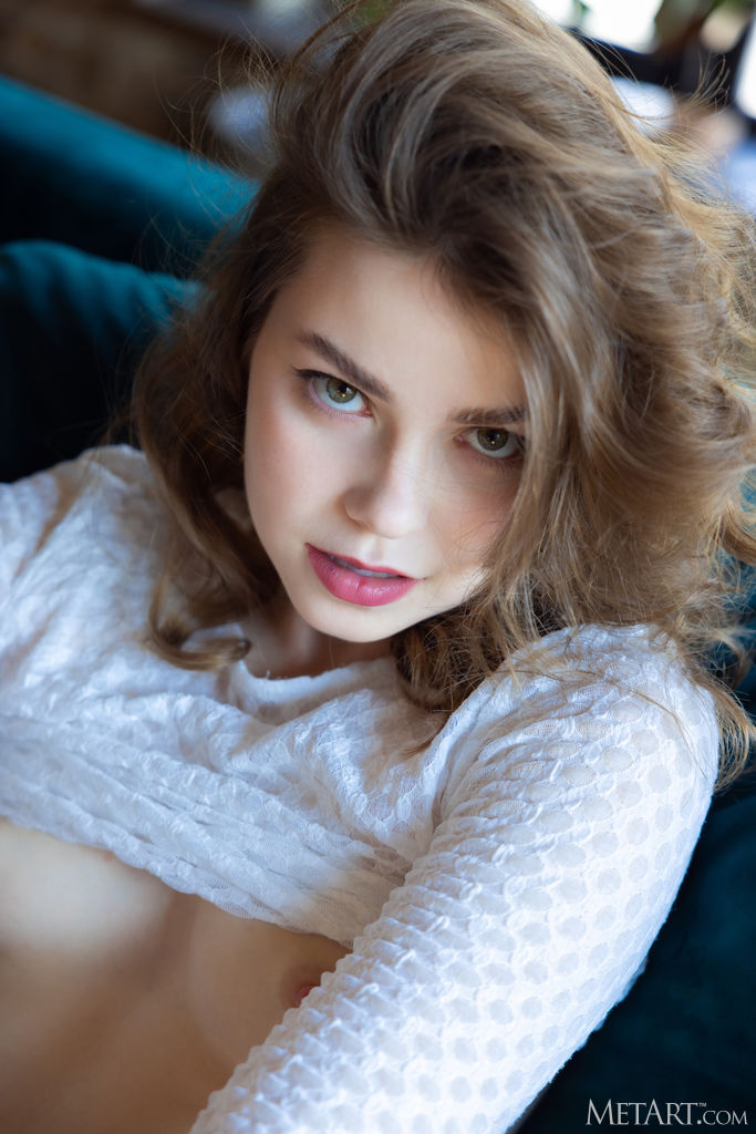 Julia Morozzi Her Hands Exploring Her Sexy Curves