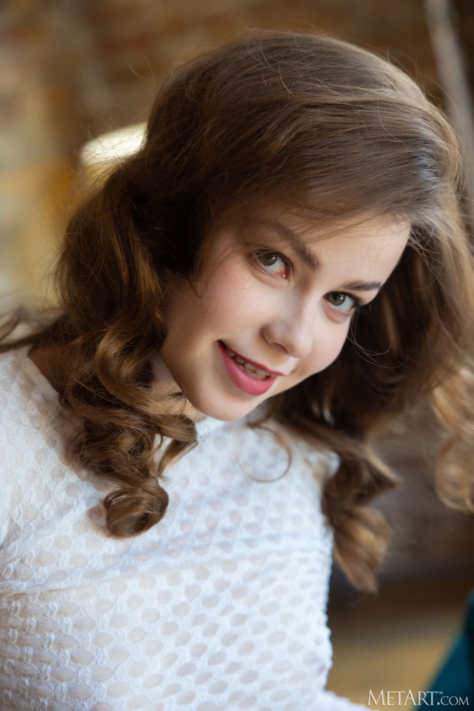 Julia Morozzi Her Hands Exploring Her Sexy Curves