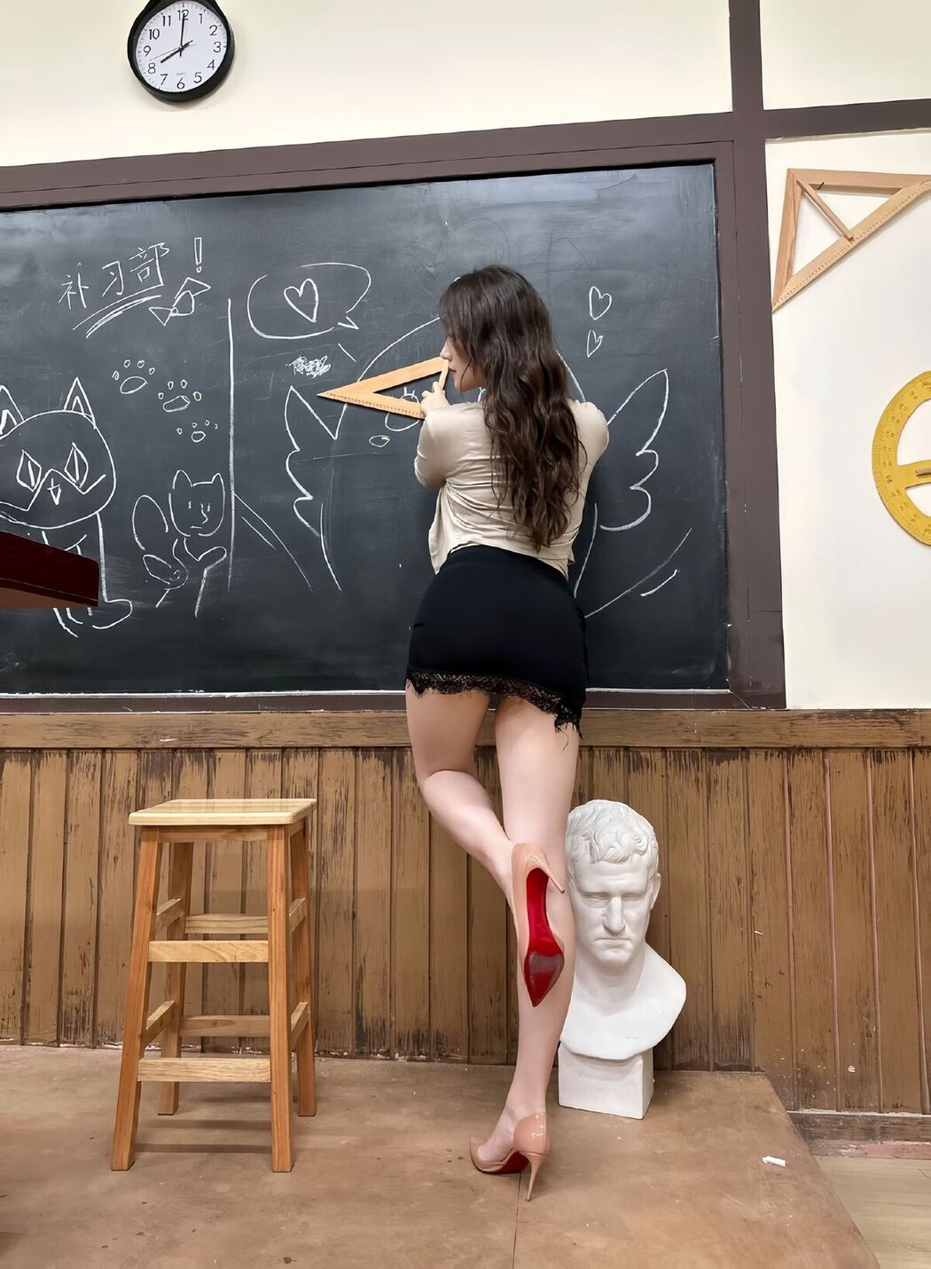 Ke Ke Xi YYY 可可西yyy &#8211; 私人教师 (34P &#8211; 3V)