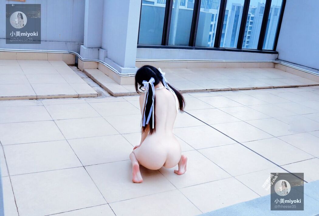 Xiao Mei Miyoki 小美miyoki – 播音系漂亮小姐姐 双女楼道合作 Part02 (64P)