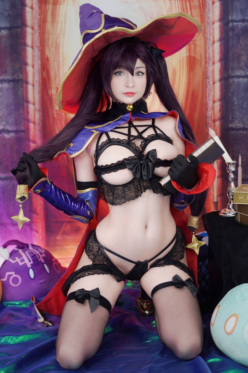 Coser@Hidori Rose – Mona Genshin (31P) Cover Photo