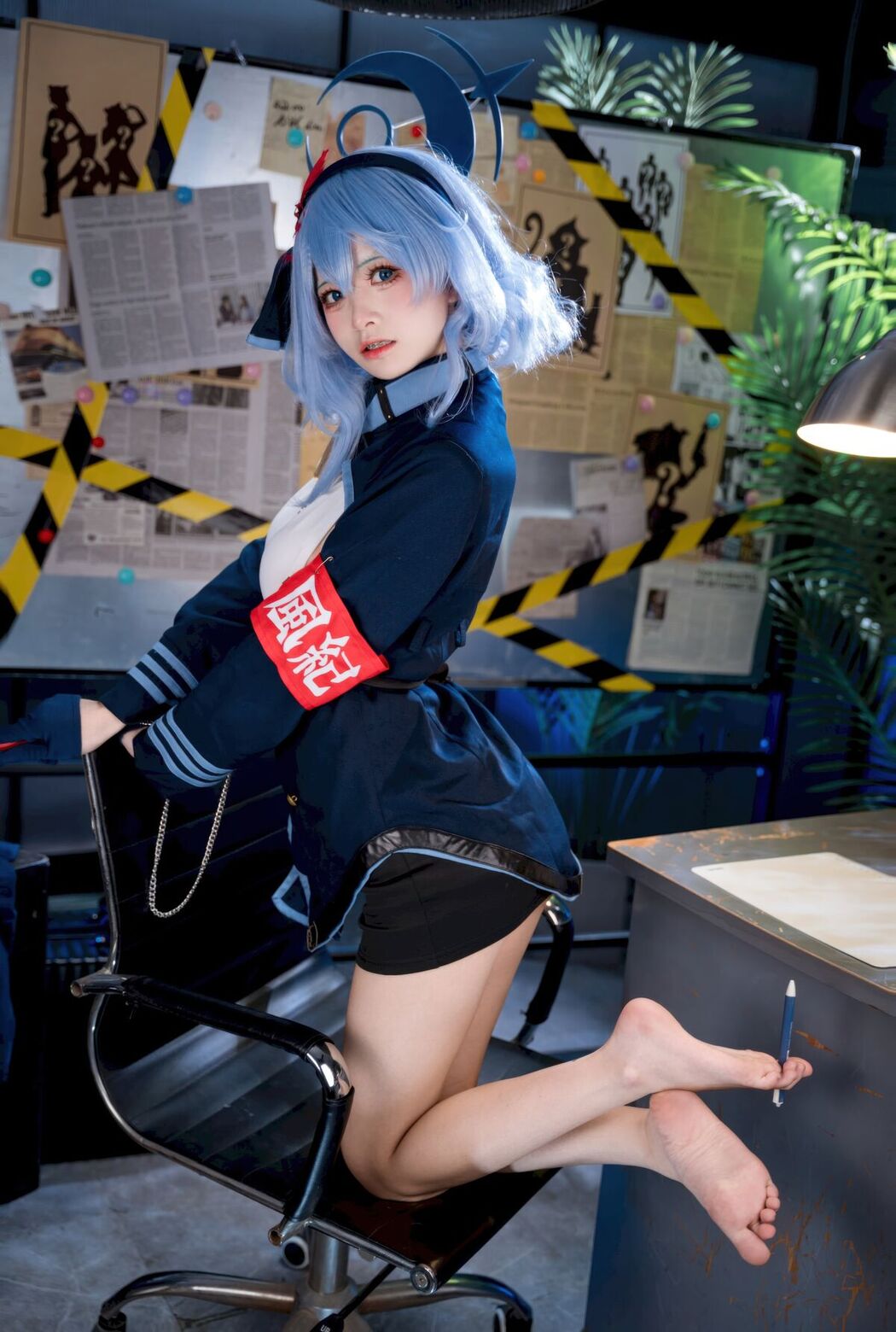 Coser@九柒喵 – 蔚蓝档案 天雨亚子 (47P)