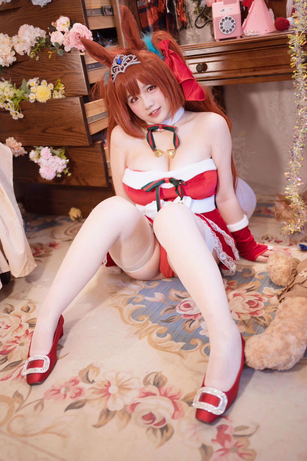 Coser@阿半今天很开心 &#8211; 赛马娘 大和赤骥 绯红的星落之夜 (49P)