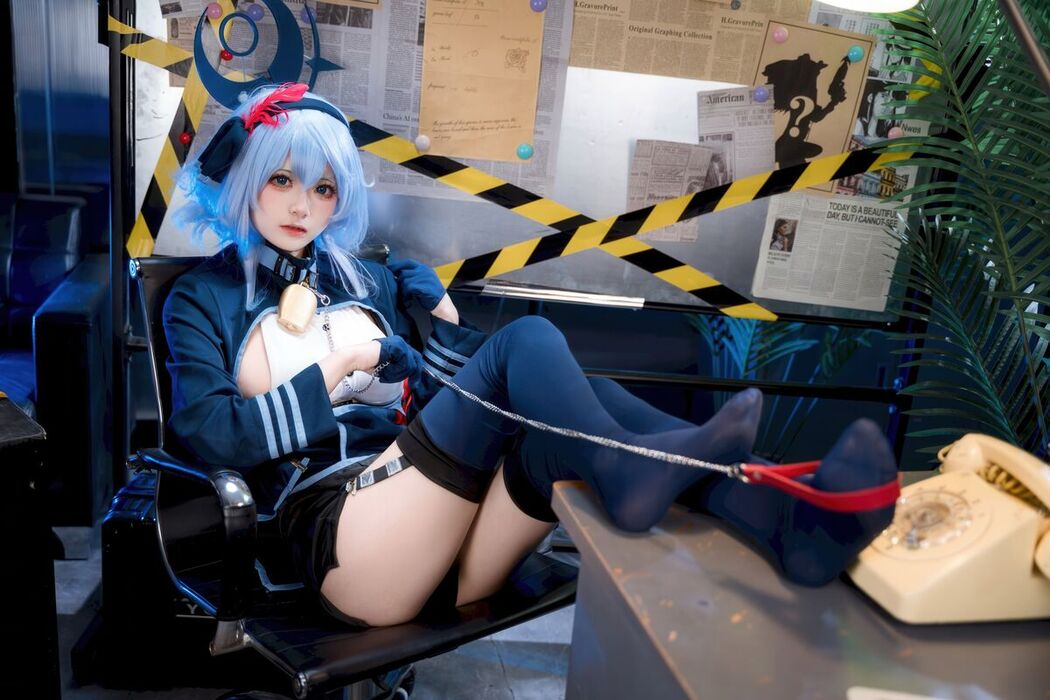 Coser@九柒喵 – 蔚蓝档案 天雨亚子 (47P)