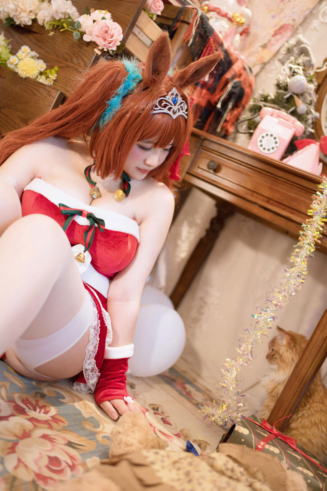 Coser@阿半今天很开心 &#8211; 赛马娘 大和赤骥 绯红的星落之夜 (49P)