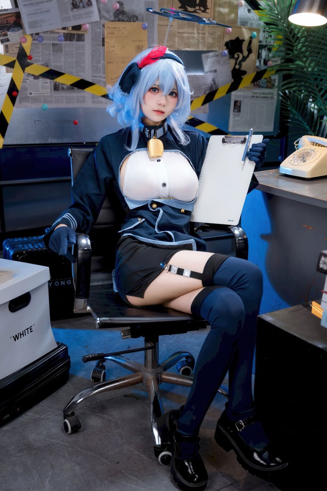 Coser@九柒喵 – 蔚蓝档案 天雨亚子 (47P)
