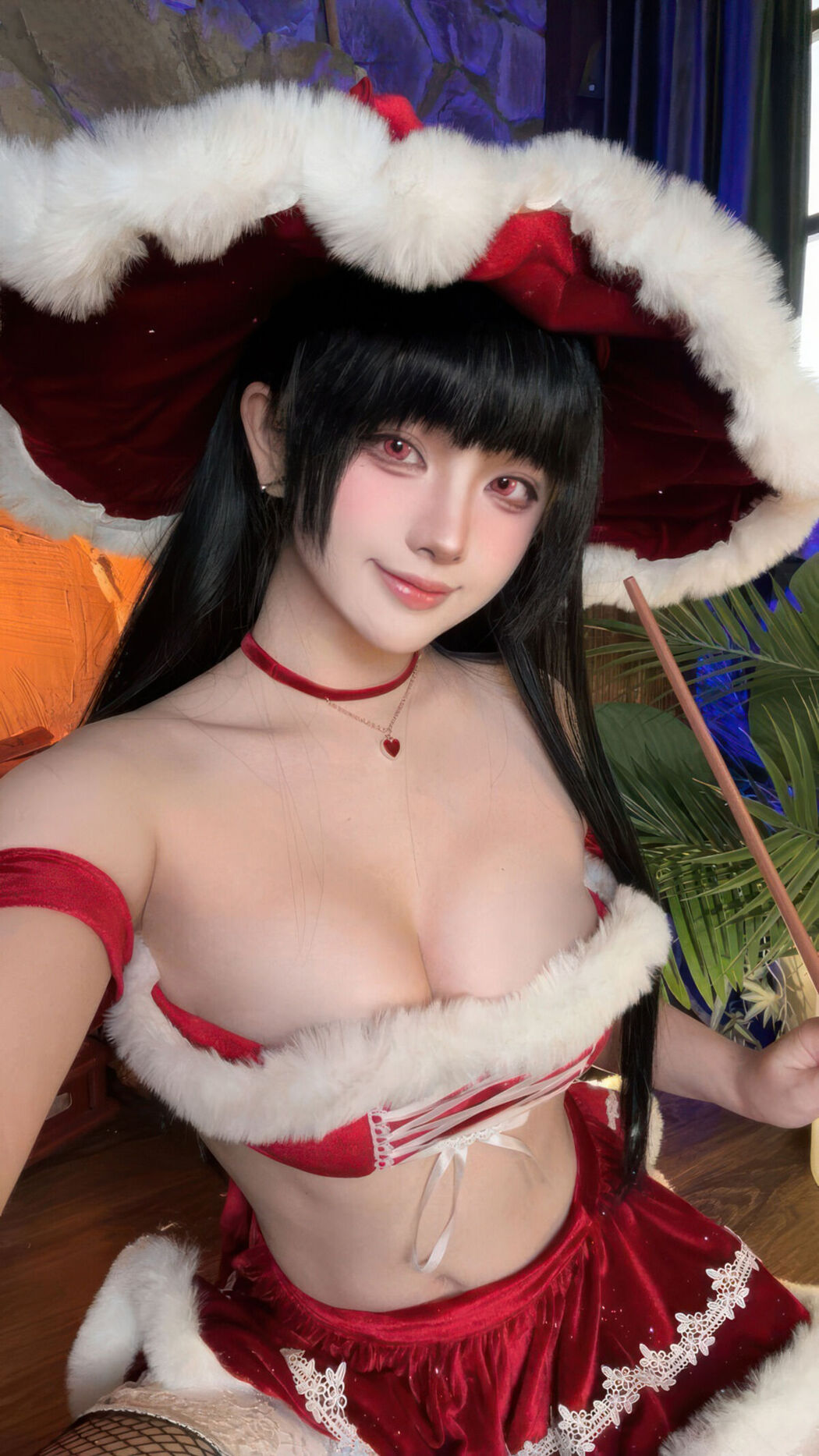 Coser@屿鱼 – 平安夜的魔法 (61P)