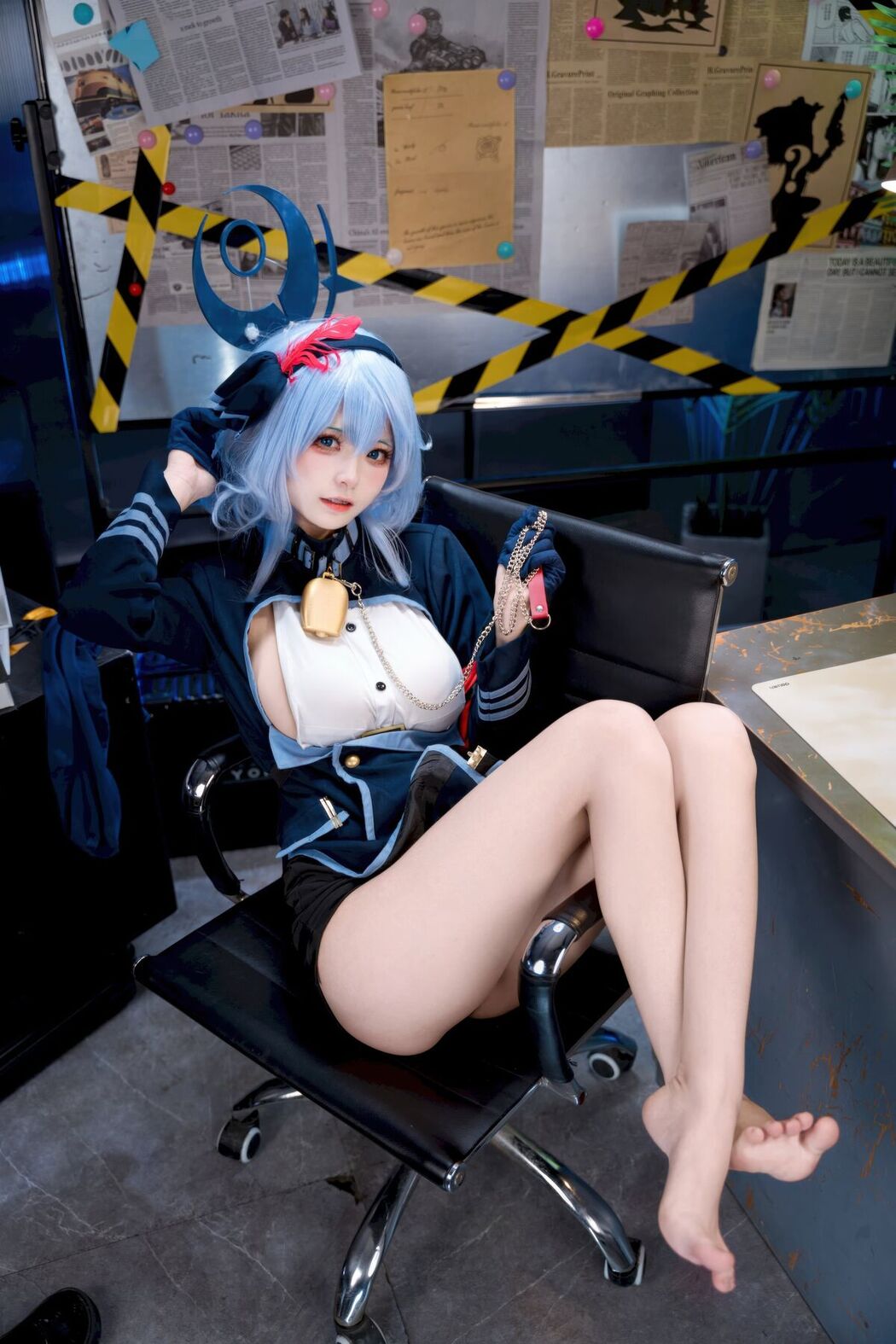 Coser@九柒喵 – 蔚蓝档案 天雨亚子 (47P)