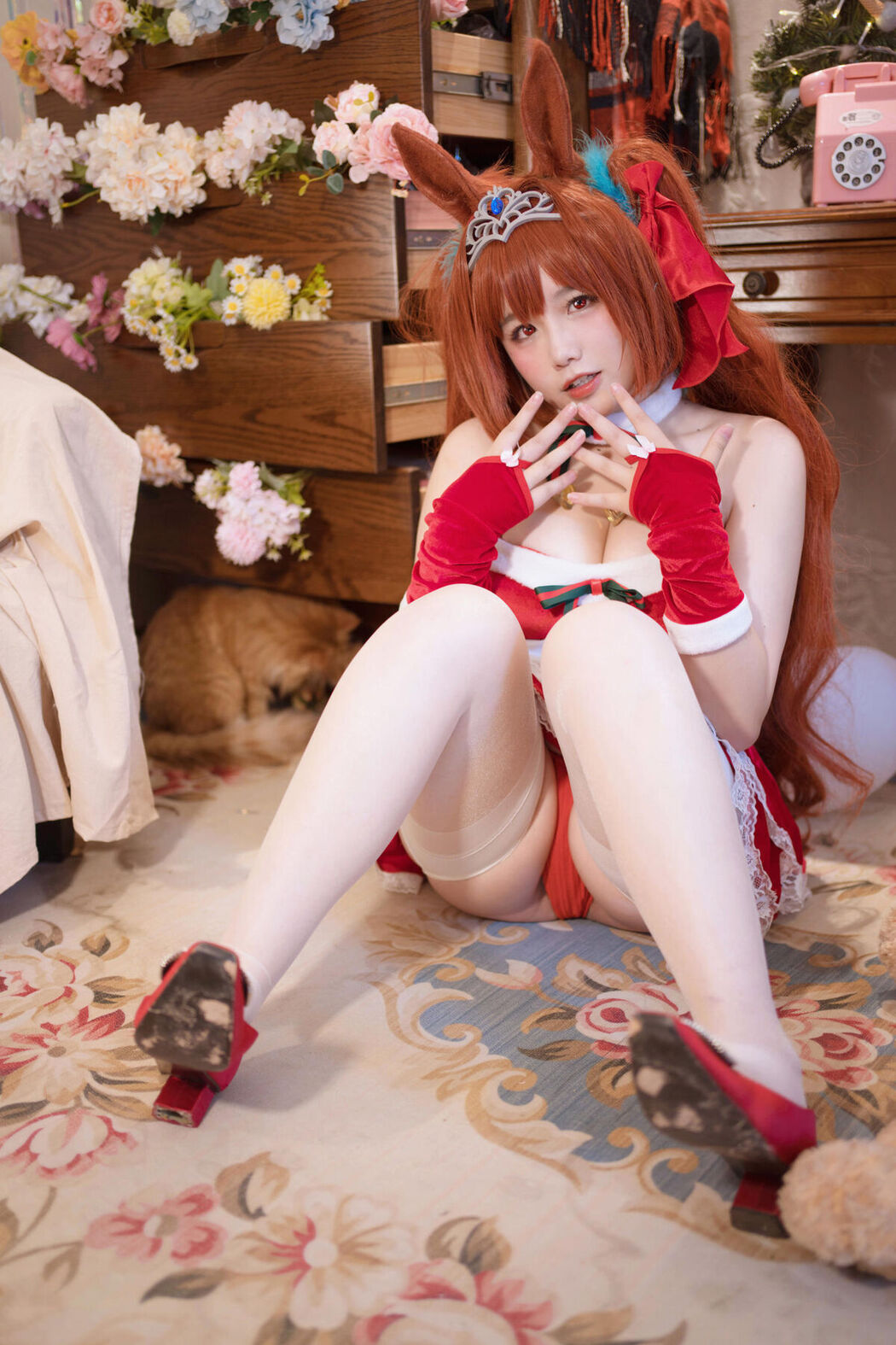 Coser@阿半今天很开心 &#8211; 赛马娘 大和赤骥 绯红的星落之夜 (49P)