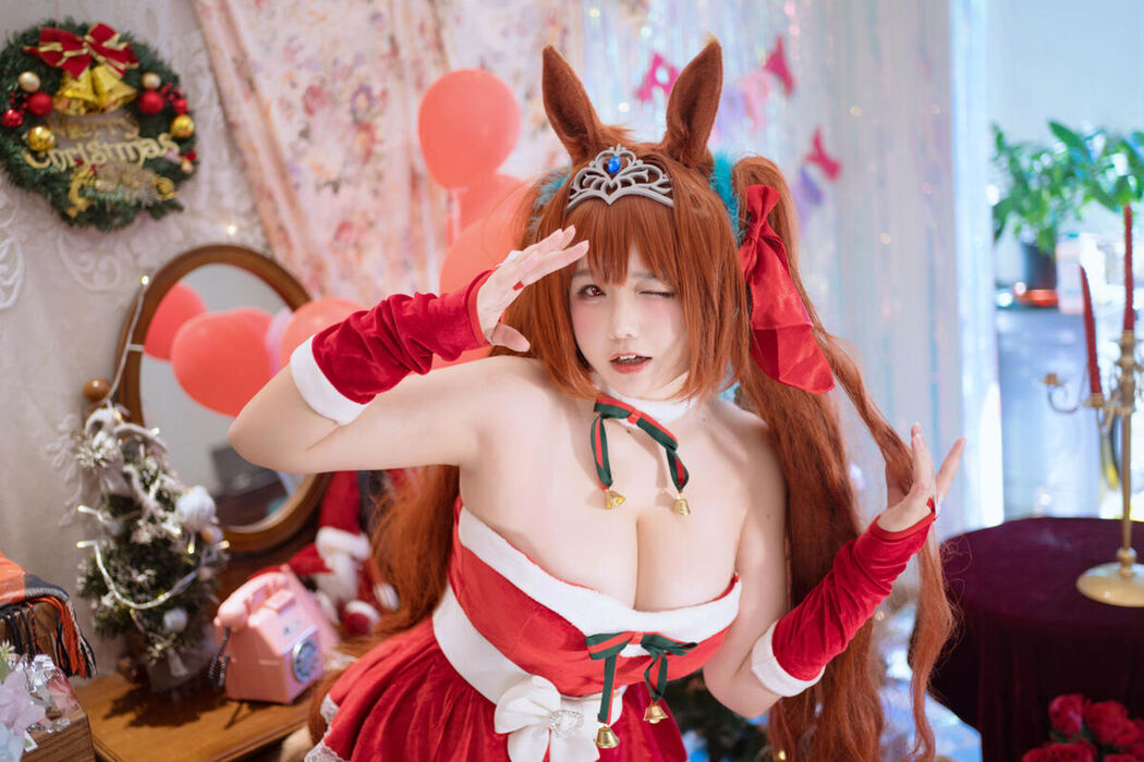 Coser@阿半今天很开心 &#8211; 赛马娘 大和赤骥 绯红的星落之夜 (49P)