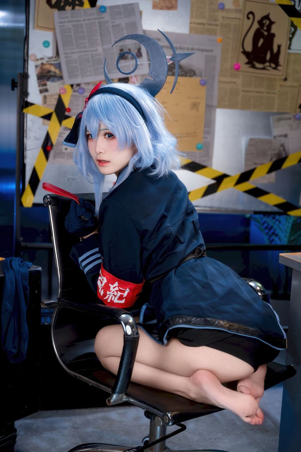 Coser@九柒喵 – 蔚蓝档案 天雨亚子 (47P)