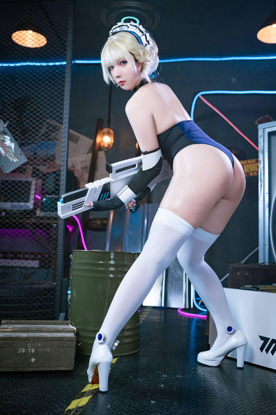 Coser@小和甜酒 – 碧蓝档案-飞鸟马时女仆 (32P)