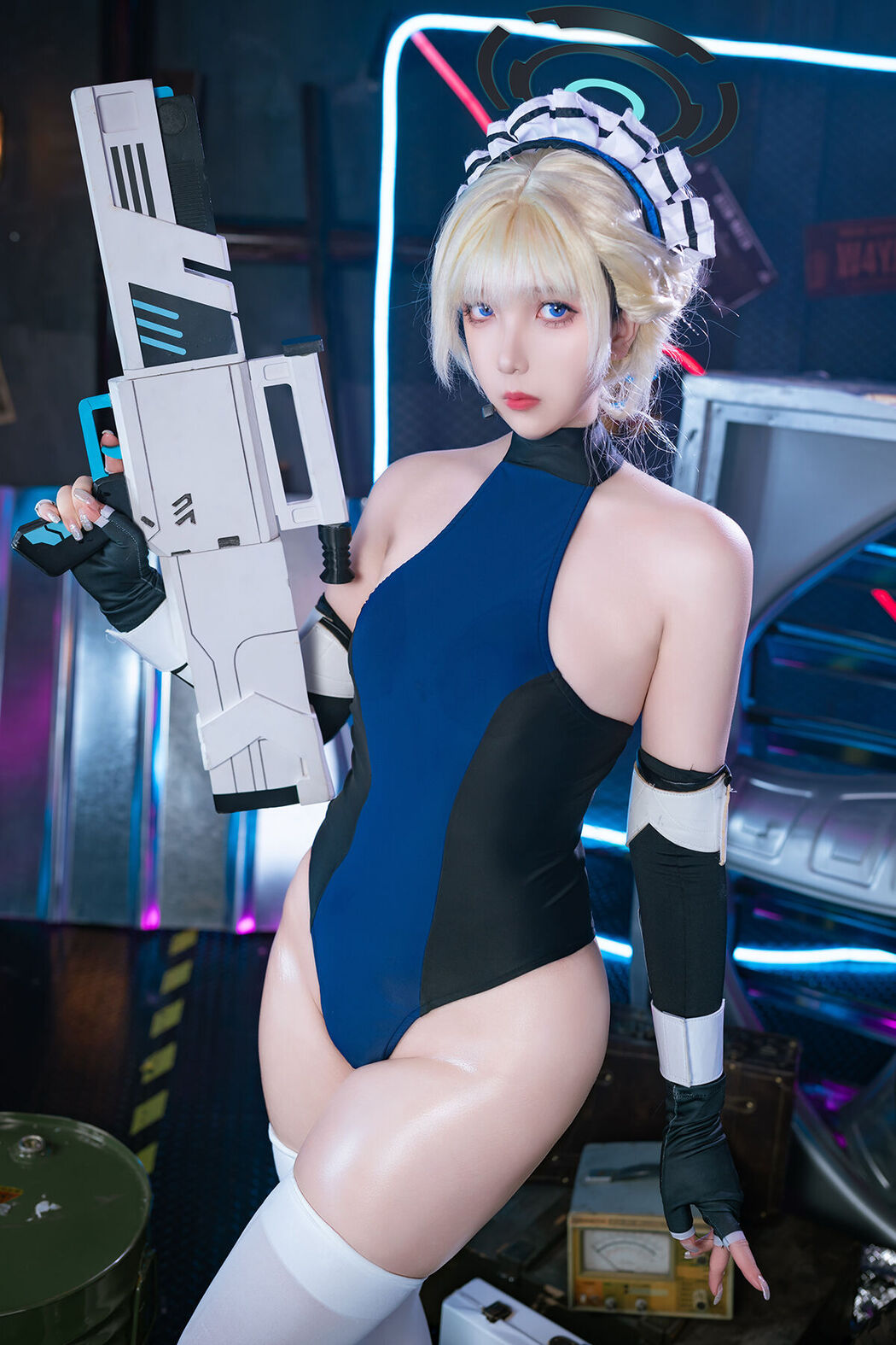 Coser@小和甜酒 – 碧蓝档案-飞鸟马时女仆 (32P) Cover Photo