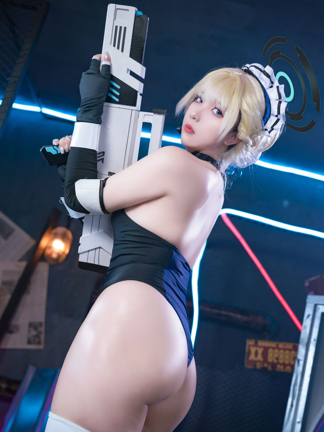 Coser@小和甜酒 – 碧蓝档案-飞鸟马时女仆 (32P)