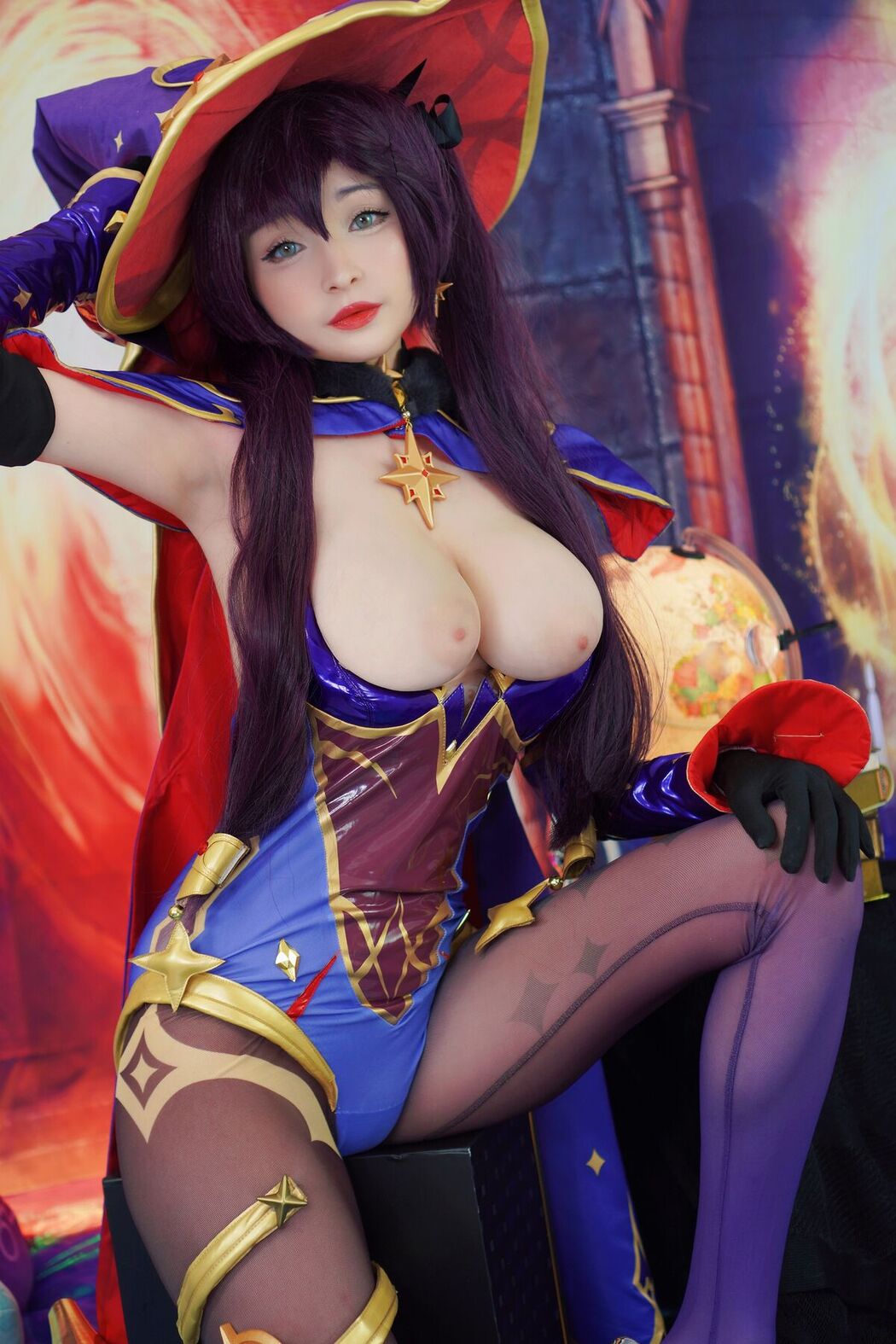 Coser@Hidori Rose &#8211; Mona Genshin (31P)