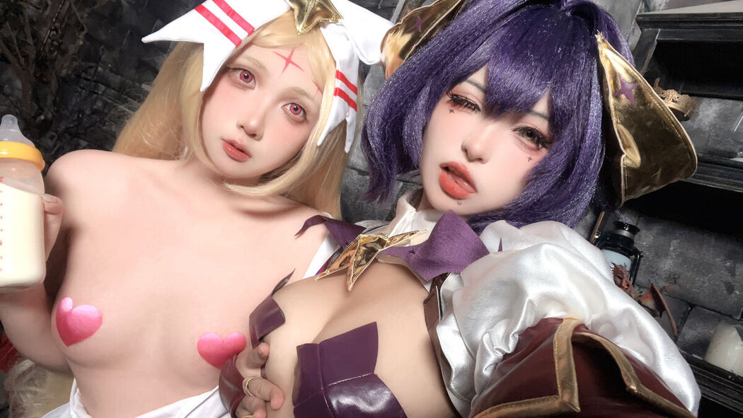 Coser@小和甜酒 And 橙风千雅 &#8211; 憧憬成为魔法少女 柊舞缇娜 And 杜乃可莉丝 (56P &#8211; 7V)