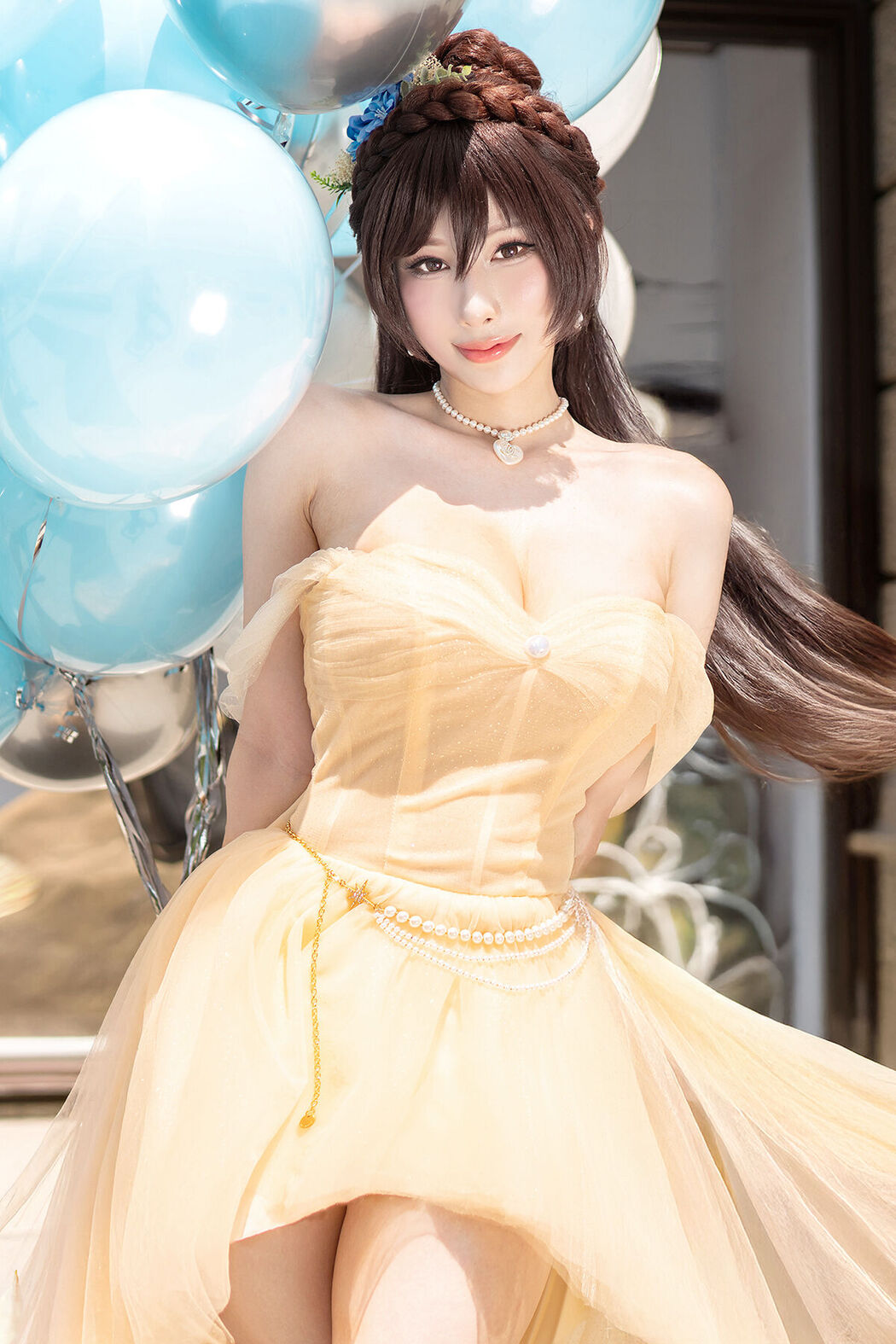 Coser@Hane Ame – 2025生日礼服 (30P – 3V) Cover Photo