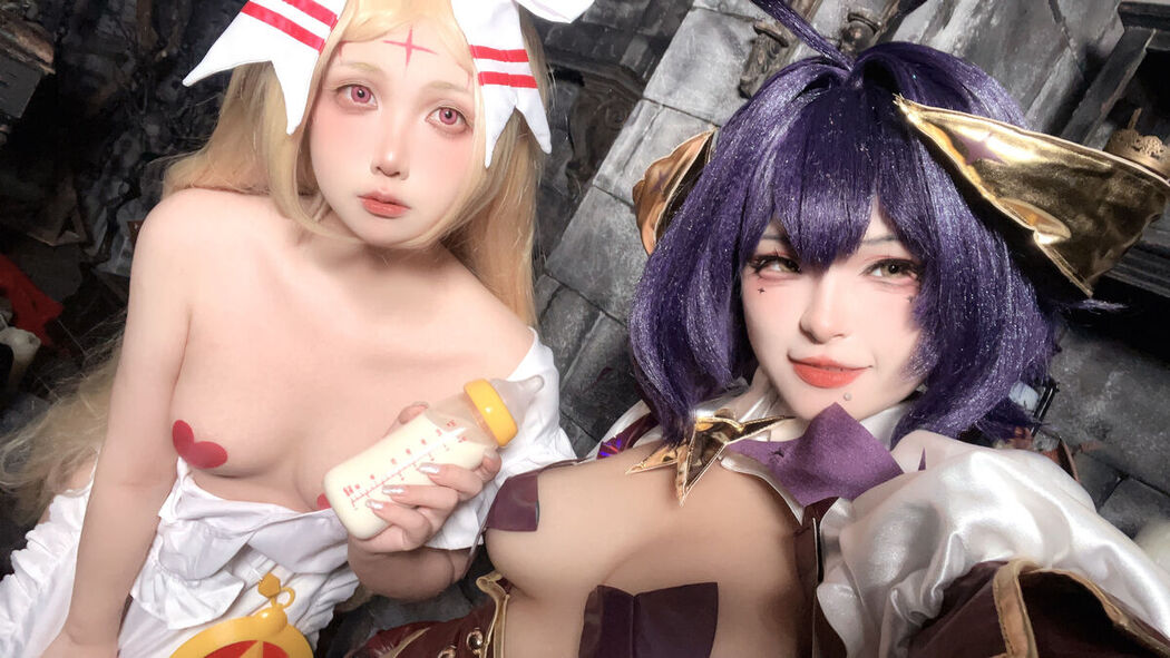 Coser@小和甜酒 And 橙风千雅 &#8211; 憧憬成为魔法少女 柊舞缇娜 And 杜乃可莉丝 (56P &#8211; 7V)
