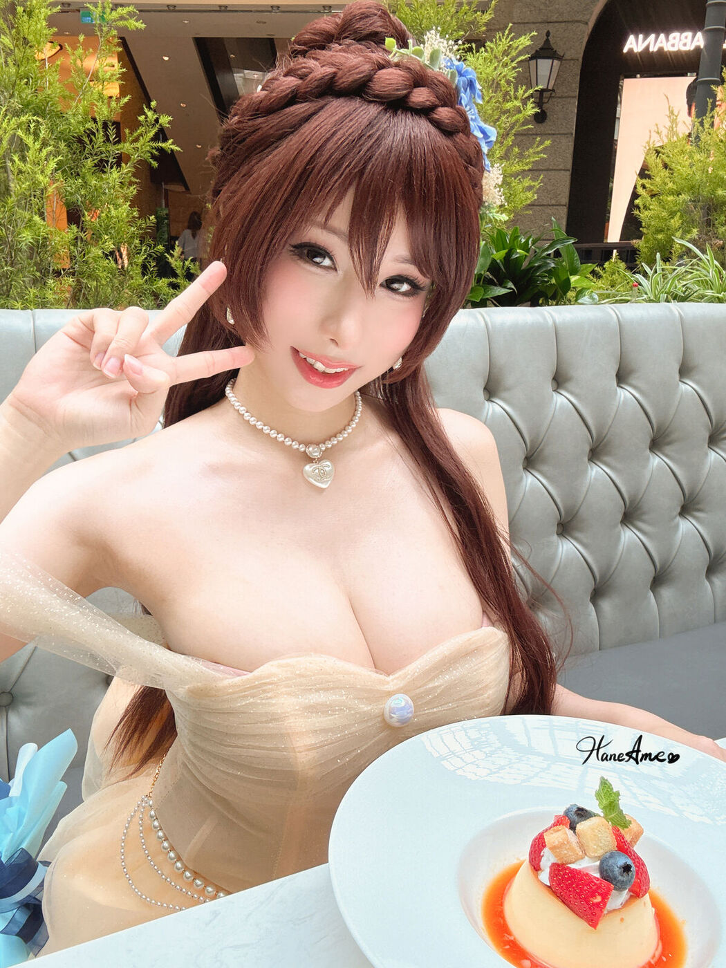 Coser@Hane Ame – 2025生日礼服 (30P – 3V)