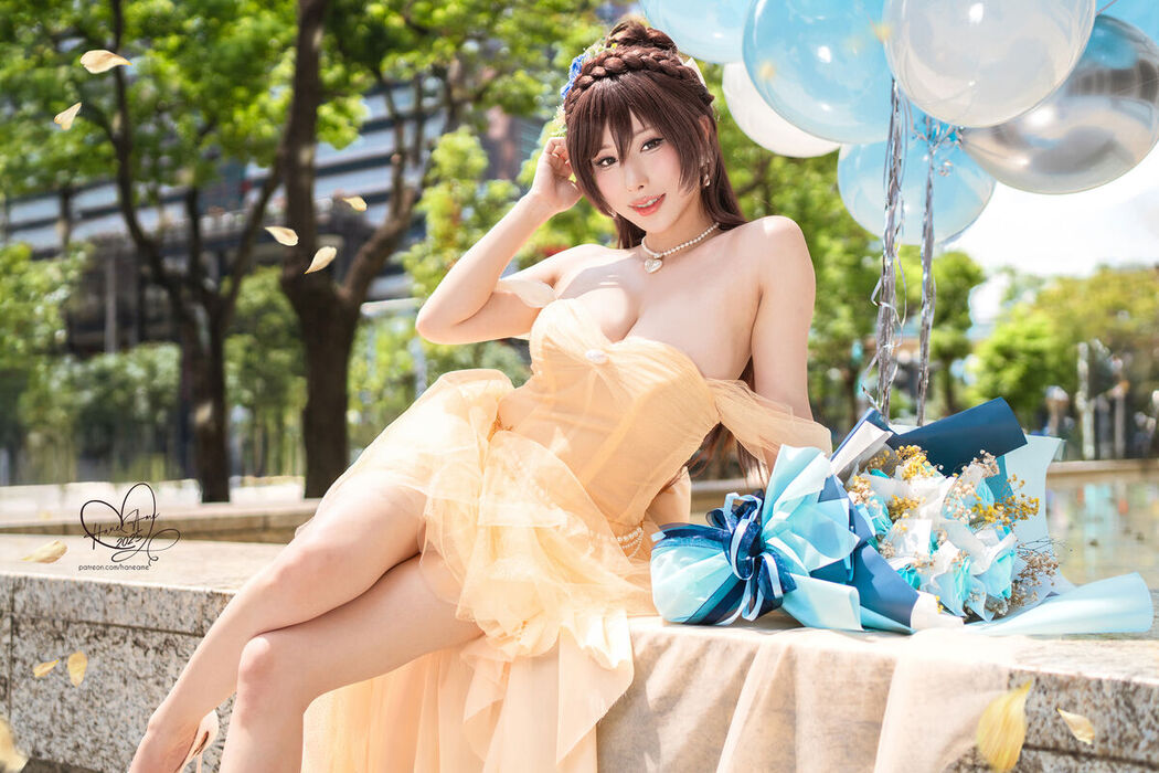 Coser@Hane Ame – 2025生日礼服 (30P – 3V)