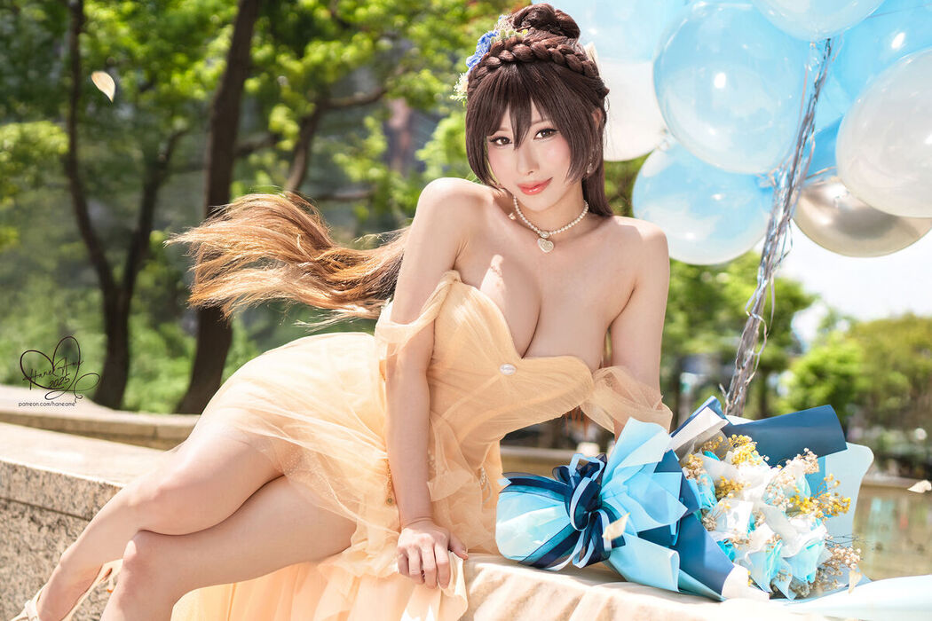 Coser@Hane Ame – 2025生日礼服 (30P – 3V)