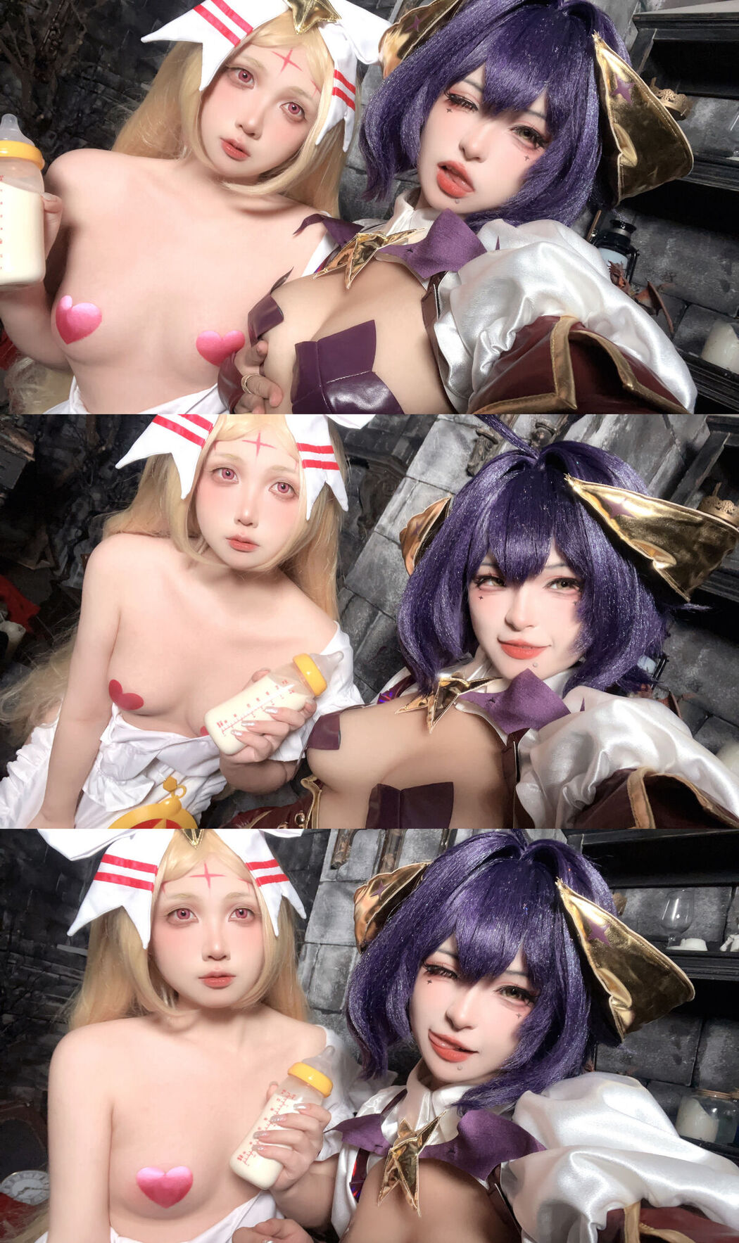 Coser@小和甜酒 And 橙风千雅 &#8211; 憧憬成为魔法少女 柊舞缇娜 And 杜乃可莉丝 (56P &#8211; 7V)