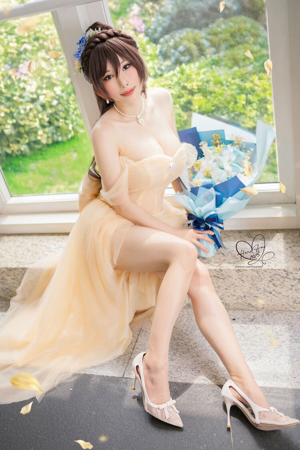 Coser@Hane Ame – 2025生日礼服 (30P – 3V)