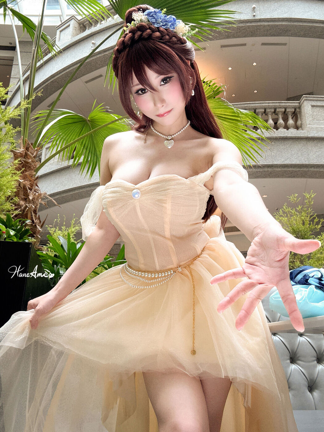 Coser@Hane Ame – 2025生日礼服 (30P – 3V)