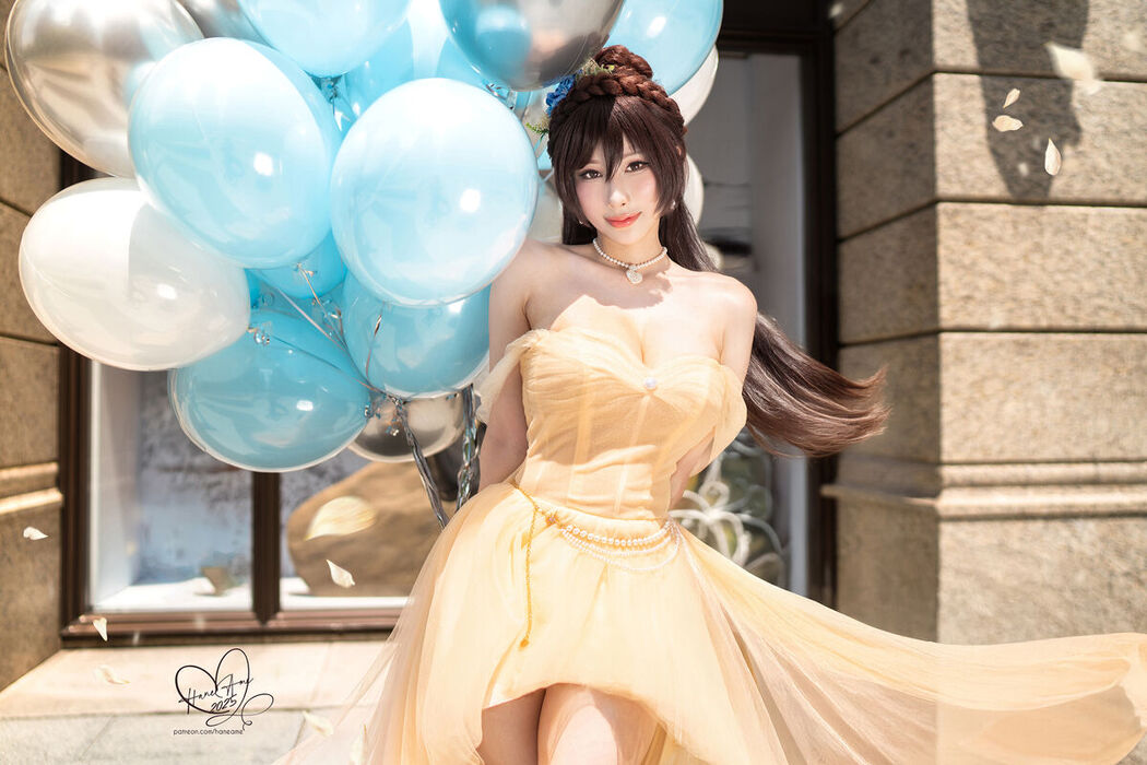 Coser@Hane Ame – 2025生日礼服 (30P – 3V)