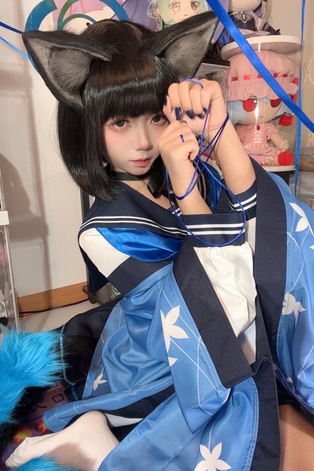 Coser@白栎Shirly – 桔梗 (66P – 7V) Cover Photo
