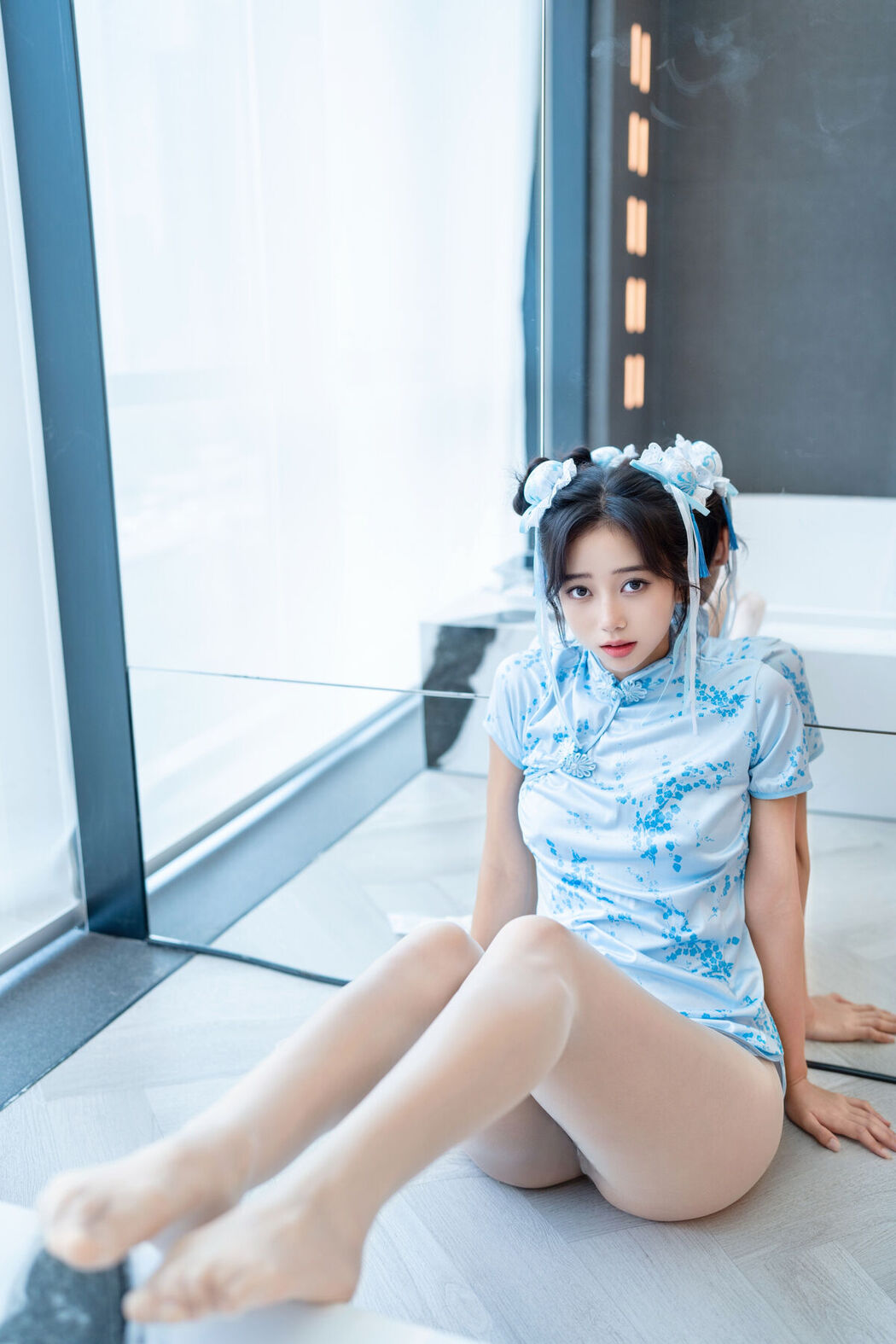 XiuRen秀人网 Uncensored Shi An An 时安安 – R18 秀人网模特 春丽青花瓷 (91P)