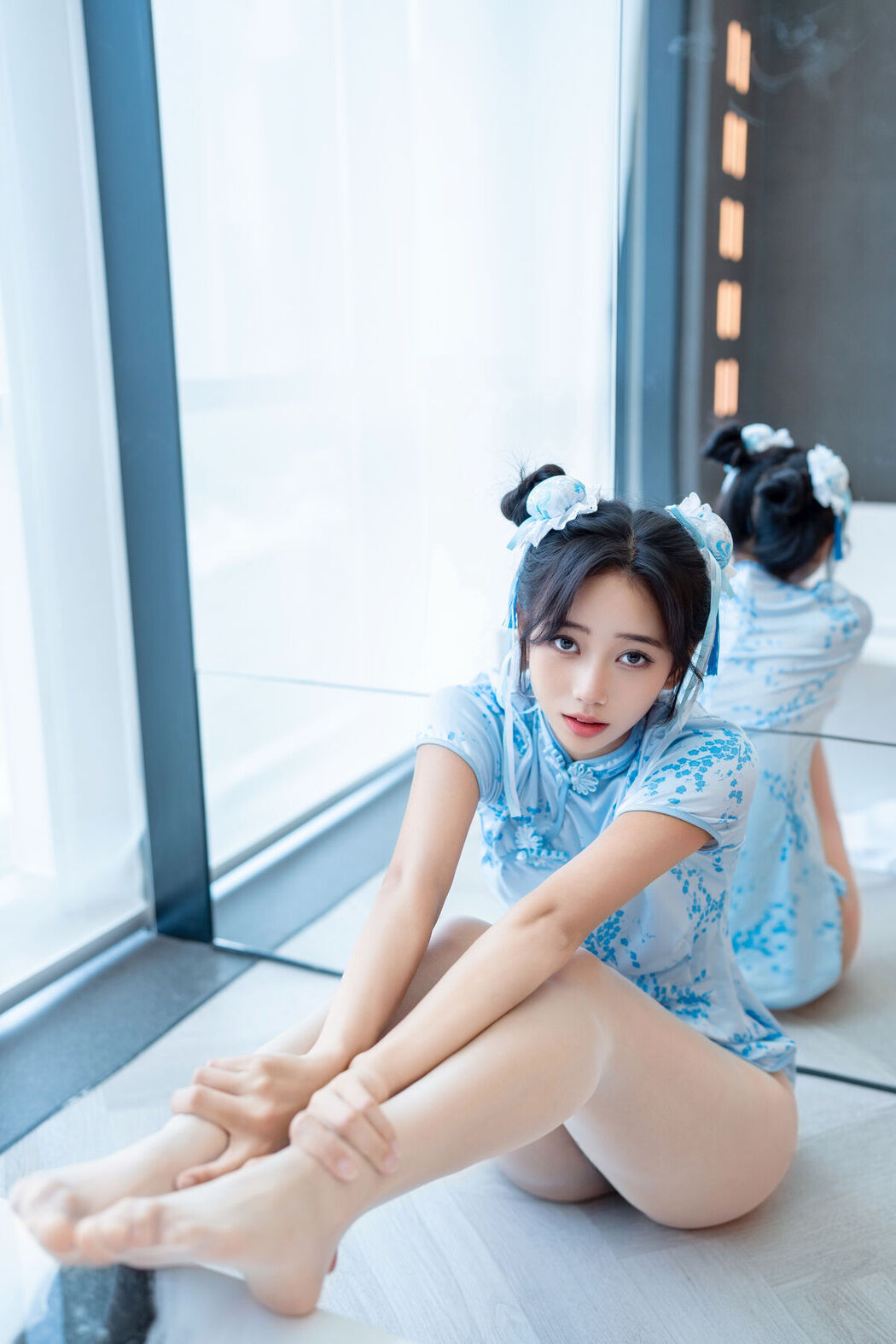 XiuRen秀人网 Uncensored Shi An An 时安安 – R18 秀人网模特 春丽青花瓷 (91P)