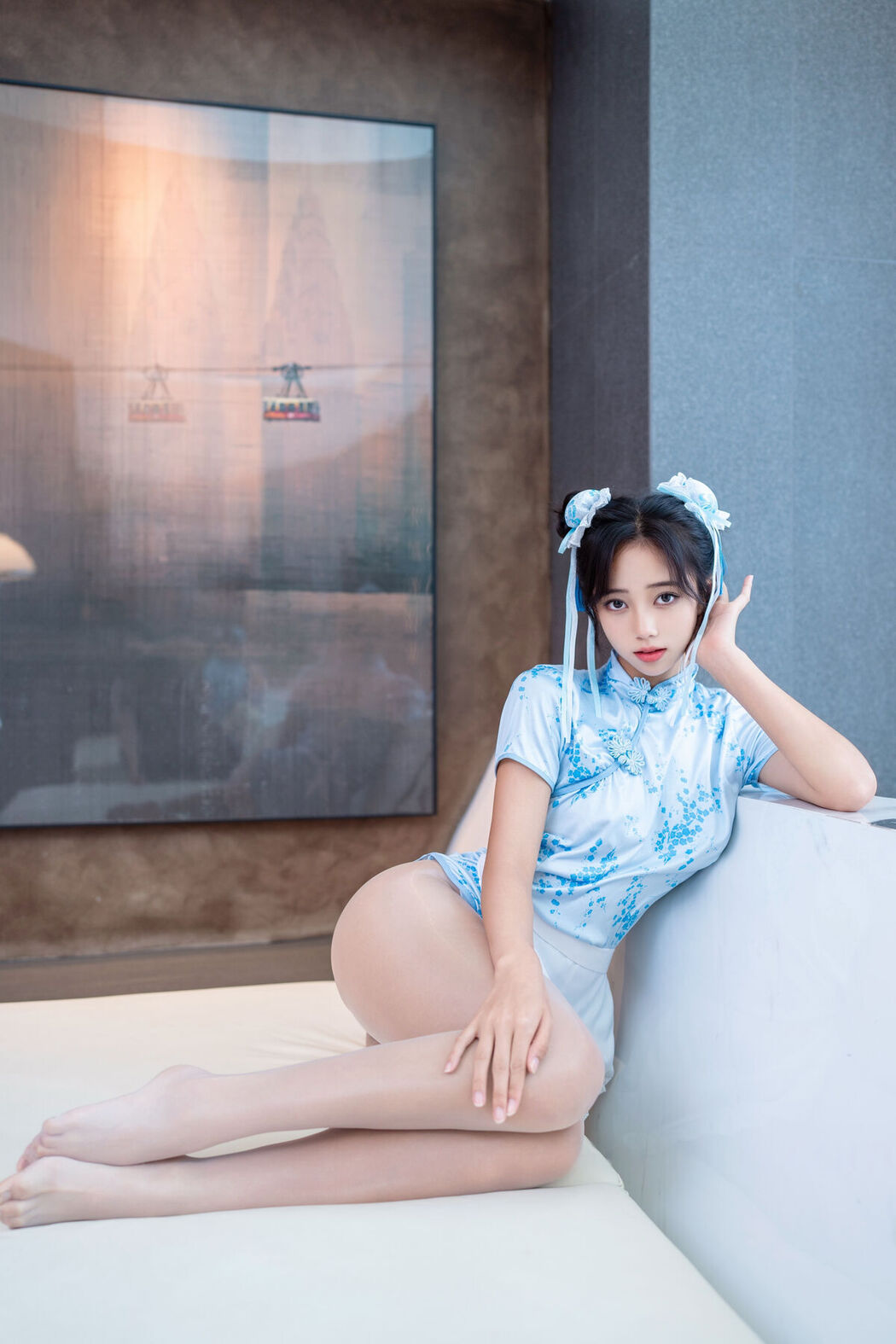 XiuRen秀人网 Uncensored Shi An An 时安安 – R18 秀人网模特 春丽青花瓷 (91P)