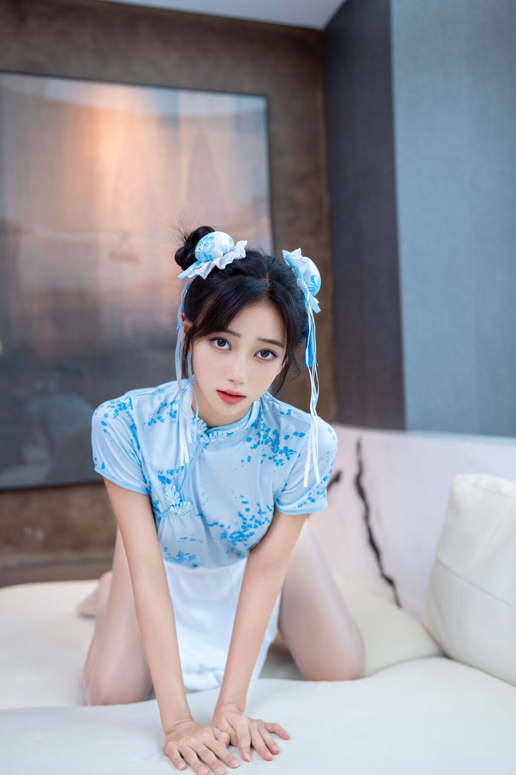 XiuRen秀人网 Uncensored Shi An An 时安安 – R18 秀人网模特 春丽青花瓷 (91P)