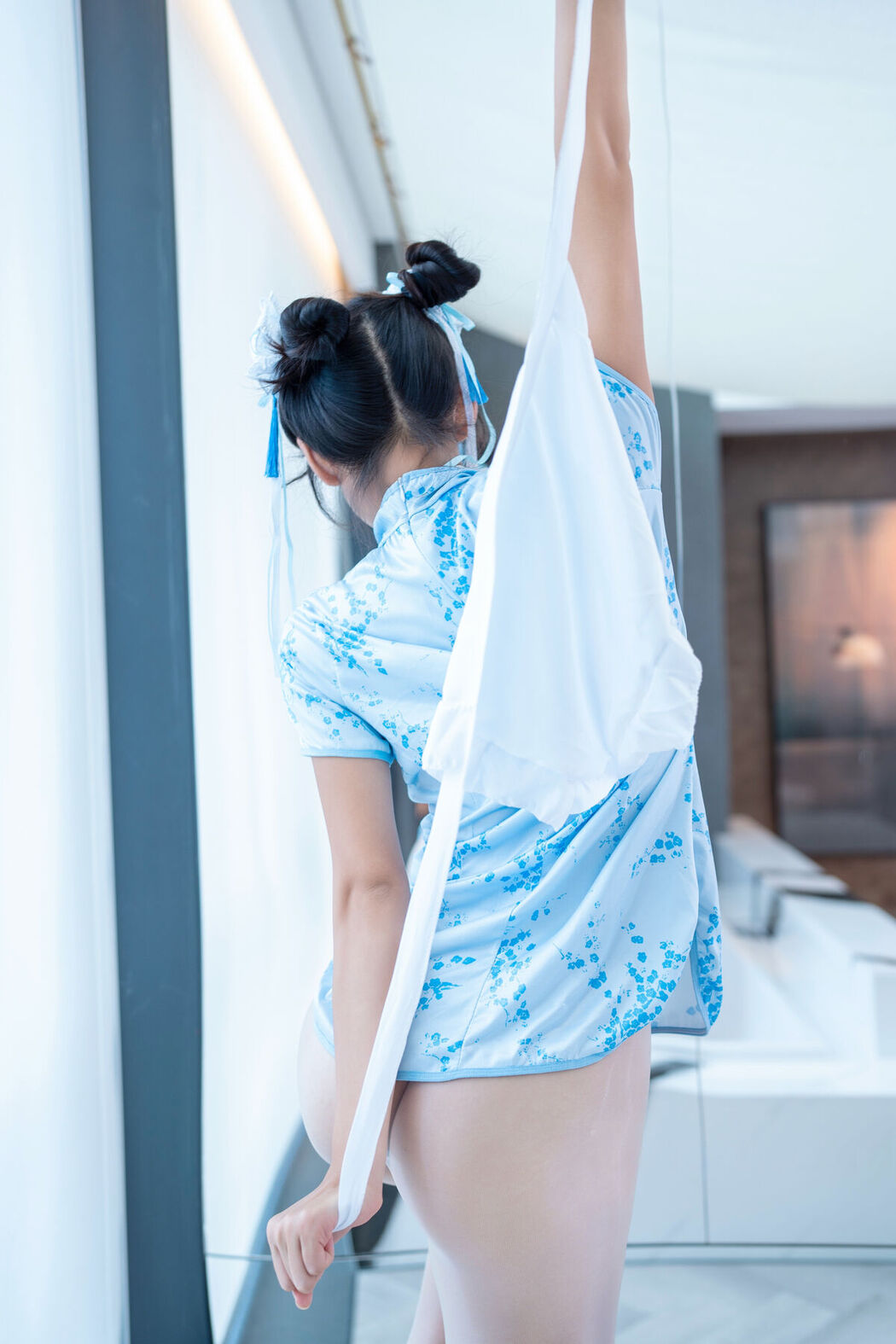 XiuRen秀人网 Uncensored Shi An An 时安安 – R18 秀人网模特 春丽青花瓷 (91P)