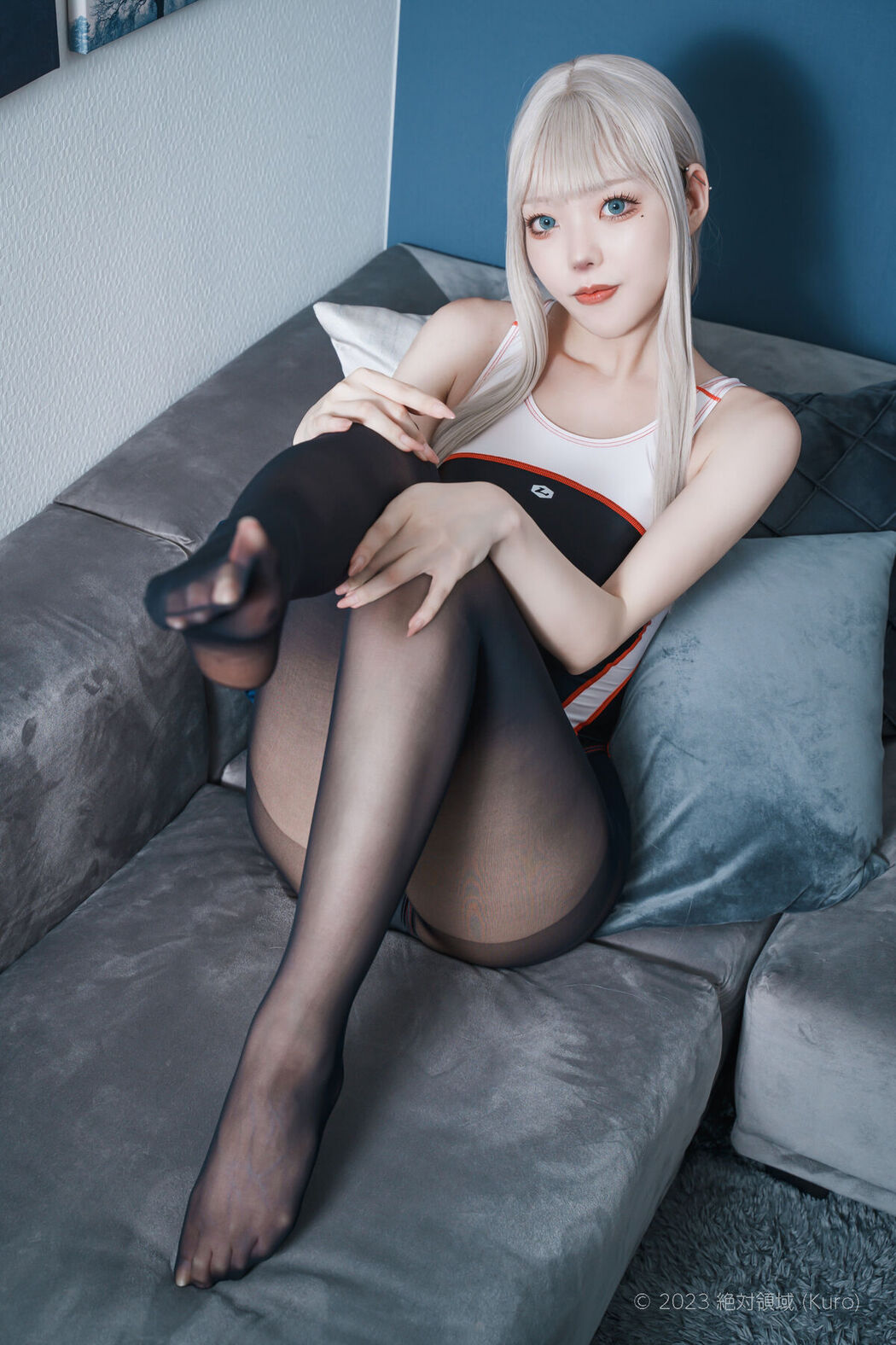 Coser@くろてぃあ くろ – くろタイツ競泳水着 (61P)