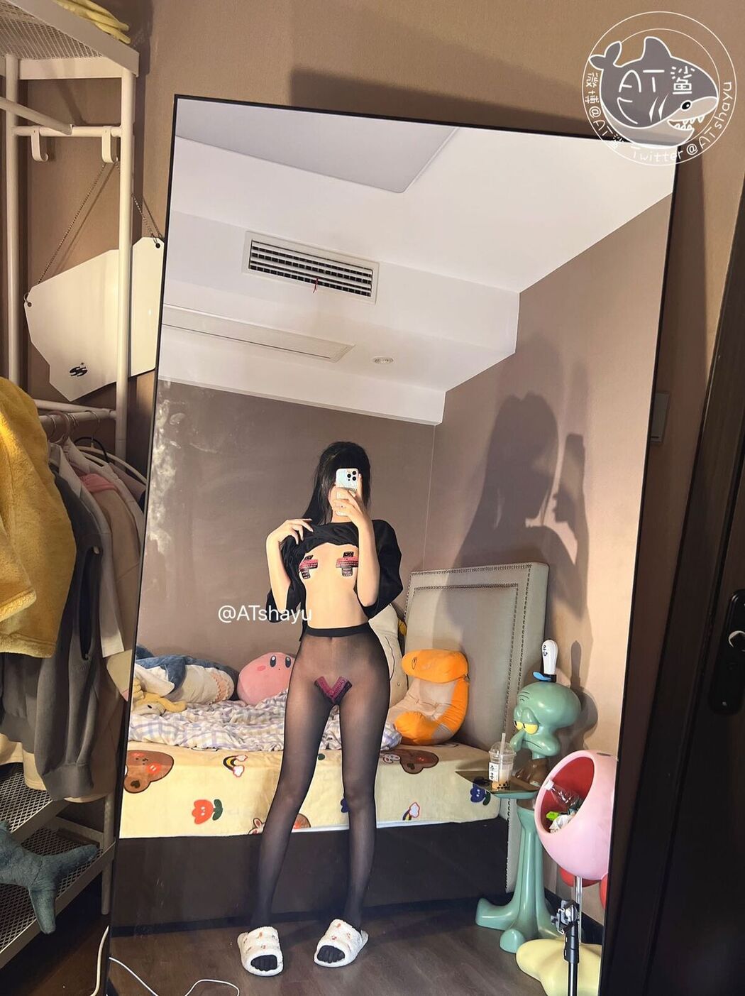 Coser@AT鲨 – 黑丝五指袜 Part01 (58P – 3V)