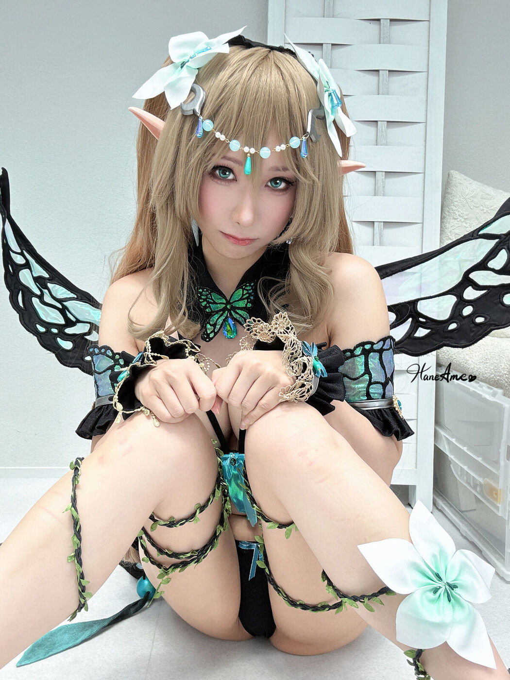 Coser@Hane Ame – 9月作品 精灵村-第九村人 (40P – 3V)