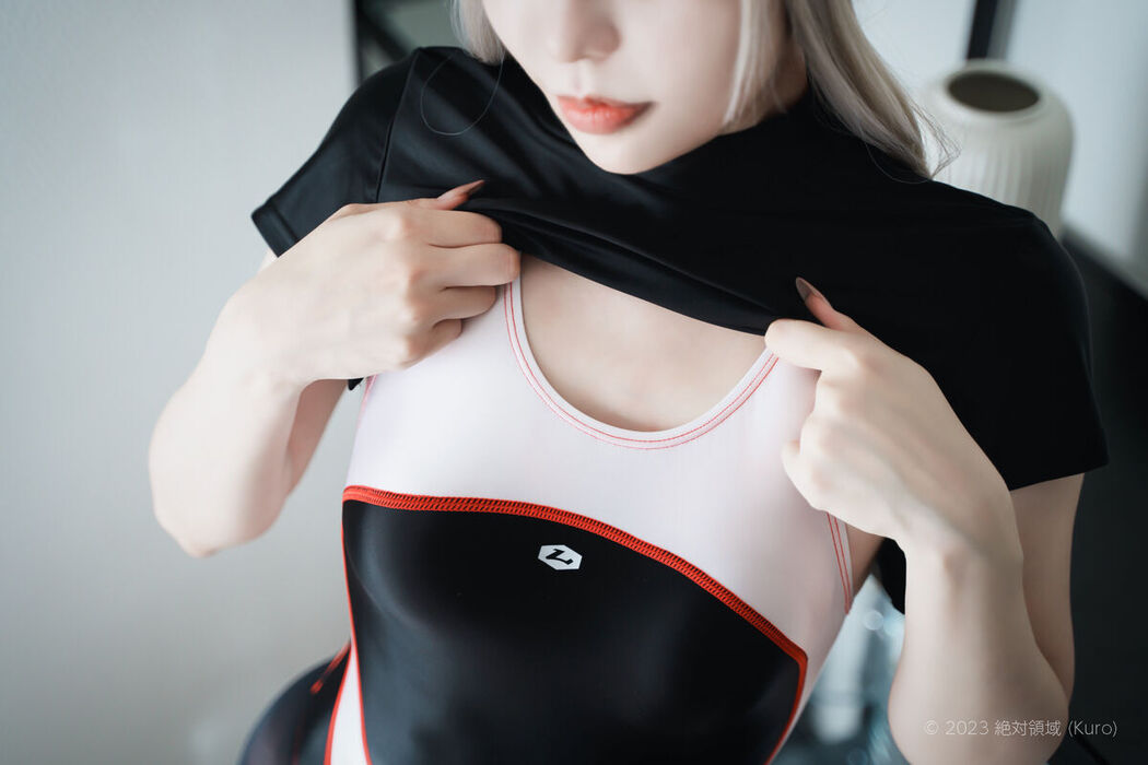 Coser@くろてぃあ くろ – くろタイツ競泳水着 (61P)
