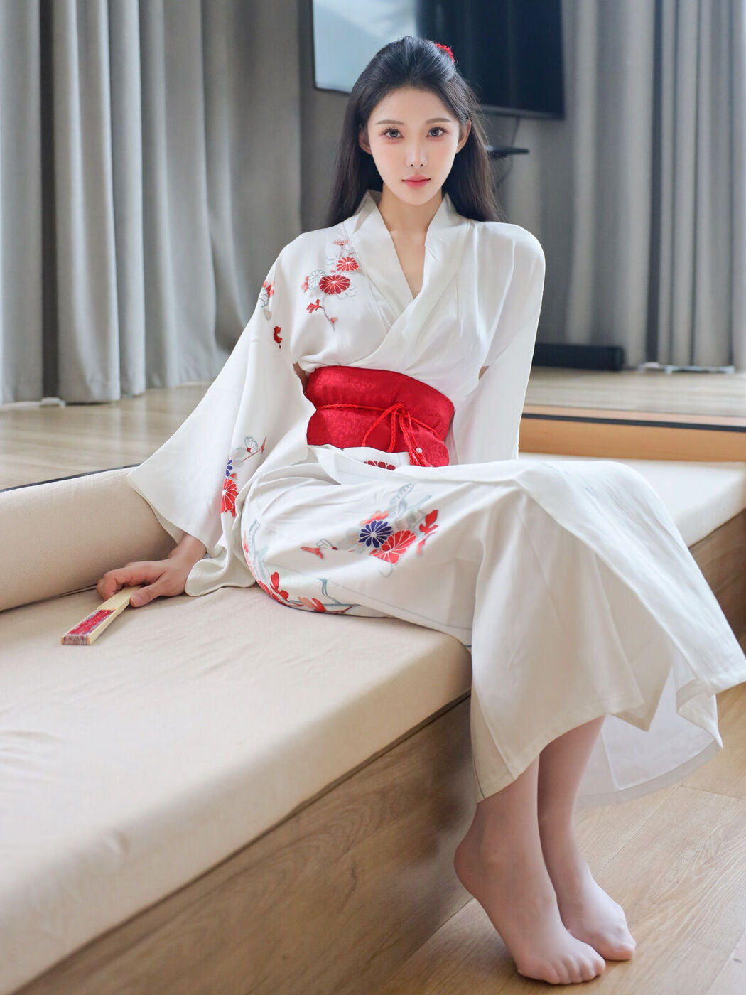 XiuRen秀人网 Uncensored Li Shuang Er 梨霜儿 – R18 秀人网模特 潘金莲 Part01 (59P)