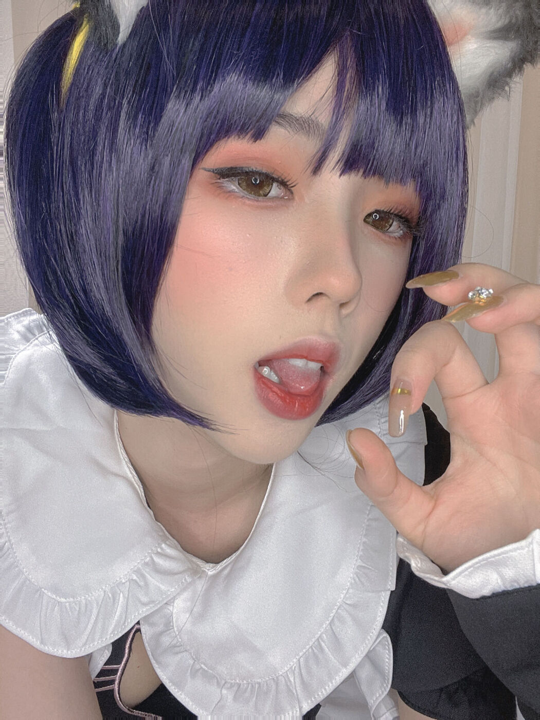 Coser@钛合金TiTi – 女仆猫 (32P)