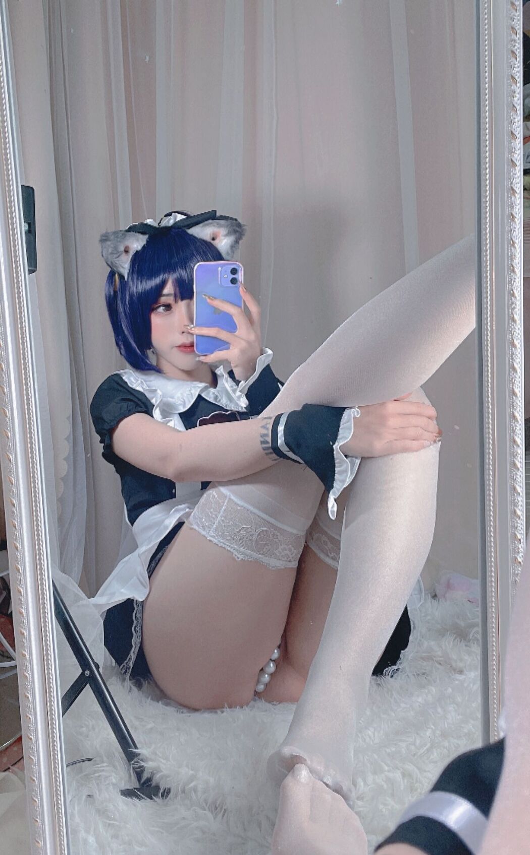 Coser@钛合金TiTi – 女仆猫 (32P)