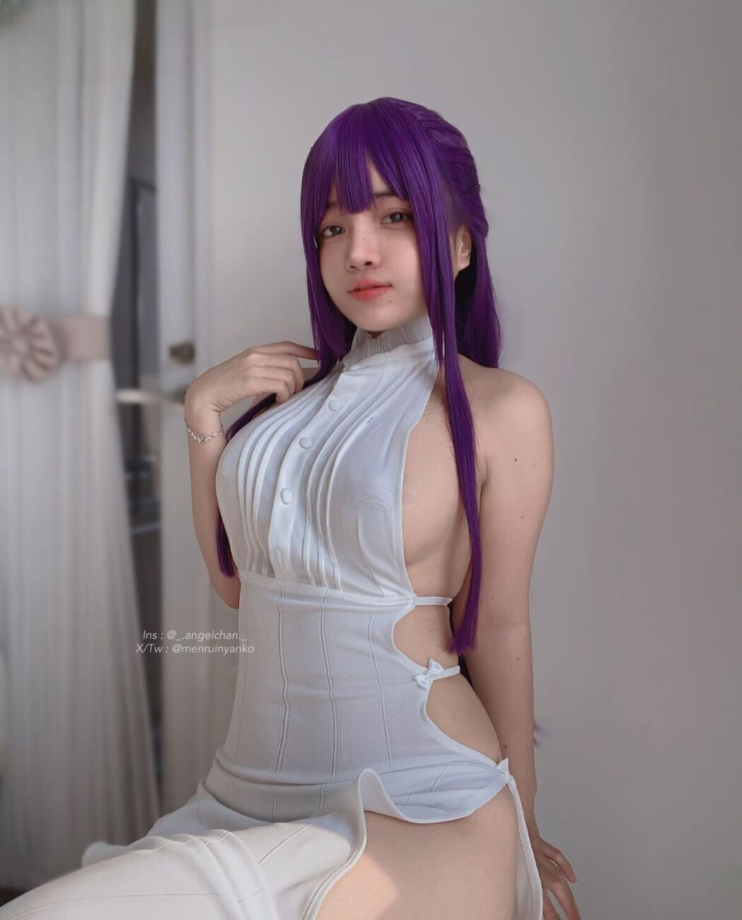 Coser@Angel Chan – 葬送的芙莉莲菲伦 (48P – 3V)