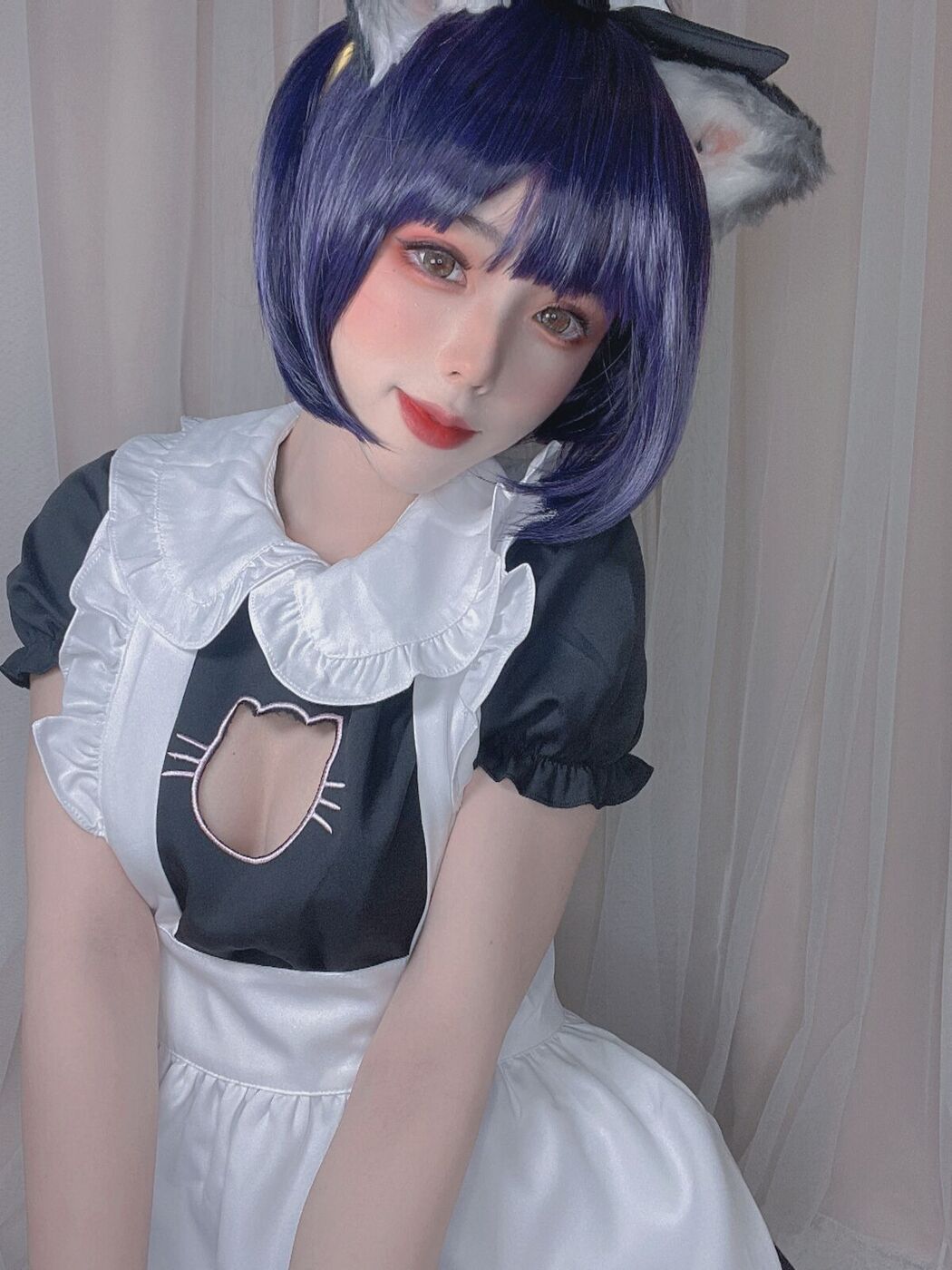 Coser@钛合金TiTi – 女仆猫 (32P)